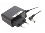 Power supply: switching | mains,plug-in | 12VDC | 1.25A | 15W | 84.13%