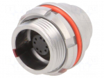 Female | for panel mounting,front side nut
