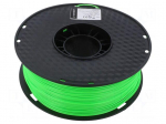 Filament: ABS | 1.75mm | bright green | 225&divide;245&deg;C | 1kg