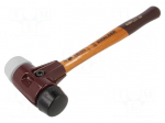 Hammer | 325mm | W: 115mm | 630g | 40mm | round | wood | SIMPLEX