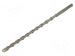 Drill bit | for concrete,impact | &Oslash;: 10mm | L: 260mm | SDS-Plus&reg;