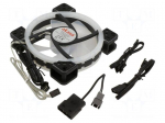 Fan: DC | axial | 12VDC | 120x120x25mm | 23.8dBA | FD | 1500rpm | 1.04mmH2O