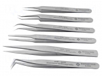 Tweezers-set | for precision works | 6pcs.