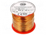 Coil wire | single coated enamelled | 0.8mm | 0.2kg | -65&divide;200&deg;C