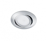 Trio Rila LED recessed spotlight chrome round gaismeklis 650310106 4017807376463