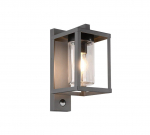 Trio Lunga sienas lampa E27 anthracite motion sensor  212069142 4017807529289