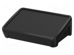 Enclosure: desktop | BoPad | X: 215mm | Y: 150mm | Z: 75.7mm | ABS | black