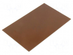 Laminate | FR4,fiberglass,epoxy resin | 1mm | L: 160mm | W: 100mm