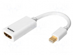 Adapter | HDMI socket,mini DisplayPort plug | DisplayPort 1.1