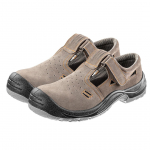 Jalan&otilde;ud, t&ouml;&ouml;riided | Isikukaitsevahendid // T&ouml;&ouml;jalan&otilde;ud, Turvasaapad, Kummikud // Sandały robocze zamszowe, S1 SRC, rozmiar 39