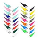 T&ouml;&ouml;riistad ja m&otilde;&otilde;teseadmed // Uued tooted t&ouml;&ouml;riistade, tarvikute kategoorias // EXC Mobile kabel USB - micro USB WHIPPY, 2M, 3A, szybkie ładowanie, kolor mix
