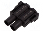 Connector: HDC | module | male | EPIC&reg; MC | PIN: 2 | 65A | 1kV | crimped