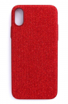 Back panel cover Evelatus Apple iPhone X Starnight Red