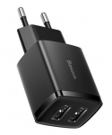 Adapter Baseus  Compact charger 2x USB 10.5W Black