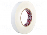 Tape: heat transfer | W: 15mm | L: 16.5m | Thk: 0.25mm | 1W/mK | white