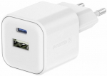 Swissten Travel Charger 12W USB-C / USB-A