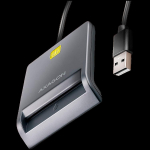 AXAGON CRE-SM3T USB Smart card FlatReader