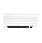 Adler AD 7714 electric space heater Indoor Black, White 2200 W Fan electric space heater