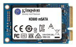 Hard drive SSD Kingston  KC600 512 GB, SSD interface mSATA, Write speed 520 MB/s, Read speed 550 MB/s