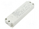 Power supply: switching | LED | 24VDC | 2.5A | 220&divide;240VAC | IP20 | OUT: 1