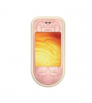 Middle Top Housing for Nokia 7370 7373 Pink Original