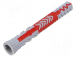 Plastic anchor | without screw | 10x80 | DUOPOWER | 25pcs | 10mm