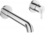 Concealed washbasin mixer