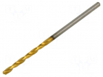 Drill bit | for metal | &Oslash;: 10.5mm | L: 133mm | Working part len: 87mm