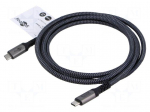 Cable | Thunderbolt 3,Thunderbolt 4,USB 4.0 | 1.8m | black,grey