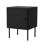 Cama Bedside table 2 pcs PALAZZO BIS 45x39xH59 mat black