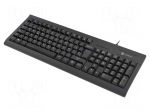 Keyboard | MORAY | black | USB A | ES layout,wired | Len: 1.5m