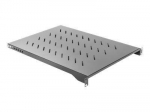 Other goods Lanberg  19" fixed shelf 1U/483x700mm max load capacity up to 15kg, black |