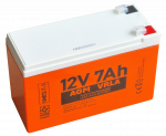 12V 7Ah aku :: AGM :: VRLA :: Klemmi t&uuml;&uuml;p T1 (4.75mm) :: 3/3