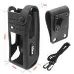 Hard Leather Carry Case Belt Loop for DP4801Ex ATEX Full-Keypad Radio PMLN6099A