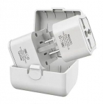 Adapter yesido MC25 Travel Adapter Plug Kit White