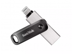 SanDisk iXpand Flash Drive Go Dual-Connector Flash Drive for iPhone & PC / 64GB