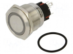 Switch: vandal resistant | Pos: 2 | SPDT | 1A/220VAC | IP65 | ON-(ON)