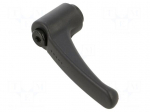 Lever | adjustable | Thread len: 10mm | Lever length: 63mm