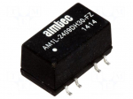 Converter: DC/DC | 1W | Uin: 21.6&divide;26.4V | Uout: 9VDC | Uout2: -9VDC | SMD