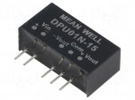 Converter: DC/DC | 1W | Uin: 21.6&divide;26.4V | Uout: 15VDC | Uout2: -15VDC