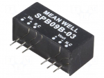Converter: DC/DC | 9W | Uin: 18&divide;36V | 3.3VDC | Iout: 0&divide;2000mA | SIP8 | 5g