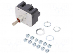 Switch: toggle | Pos: 3 | 4PDT | ON-OFF-ON | 15A/125VAC | Leads: screw