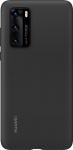 Back panel cover Huawei  P40 Silicone case Black