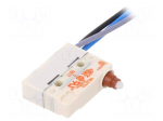 Microswitch SNAP ACTION | with pin | SPDT | 5A/250VAC | ON-(ON)