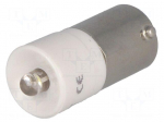 LED lamp | white | BA9S | 230VAC