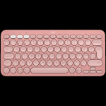 LOGITECH K380S Multi-Device Bluetooth Keyboard - TONAL ROSE - US INT'L