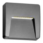 T&ouml;&ouml;riistad ja m&otilde;&otilde;teseadmed // Uued tooted t&ouml;&ouml;riistade, tarvikute kategoorias // SLIGO LED 3W, lampa elewacyjna, 240lm, IP65, 4000K, kwadratowa, szara