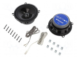 Car loudspeakers | woofer | 130mm | 70W | 80&divide;7000Hz | 2 loudspeakers