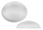 PANTERA white ring, transparent lampshade, 13W LED