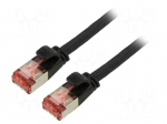 Patch cord | U/FTP | Cat: 6 | RJ45 plug,both sides | stranded | Cu | 15m
